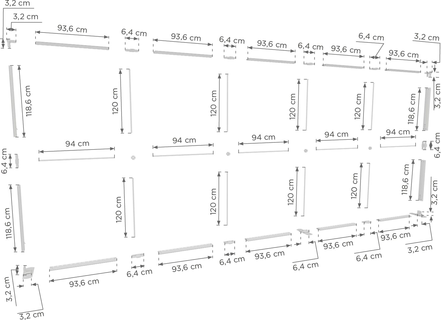 Caseta luminoasă LED 500x250 cm PrintCenter.ro Shop 