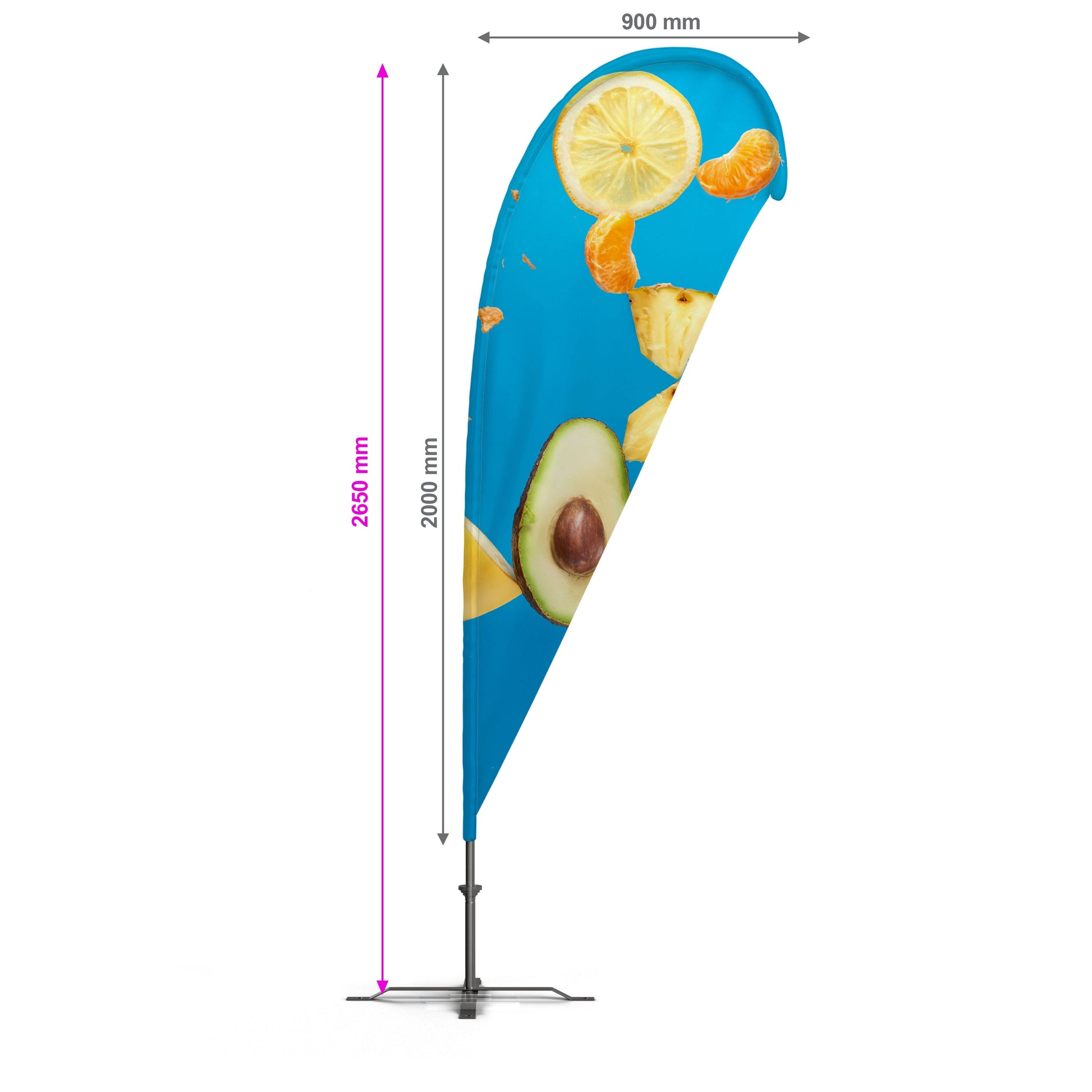 Beachflag Tear Drop M
